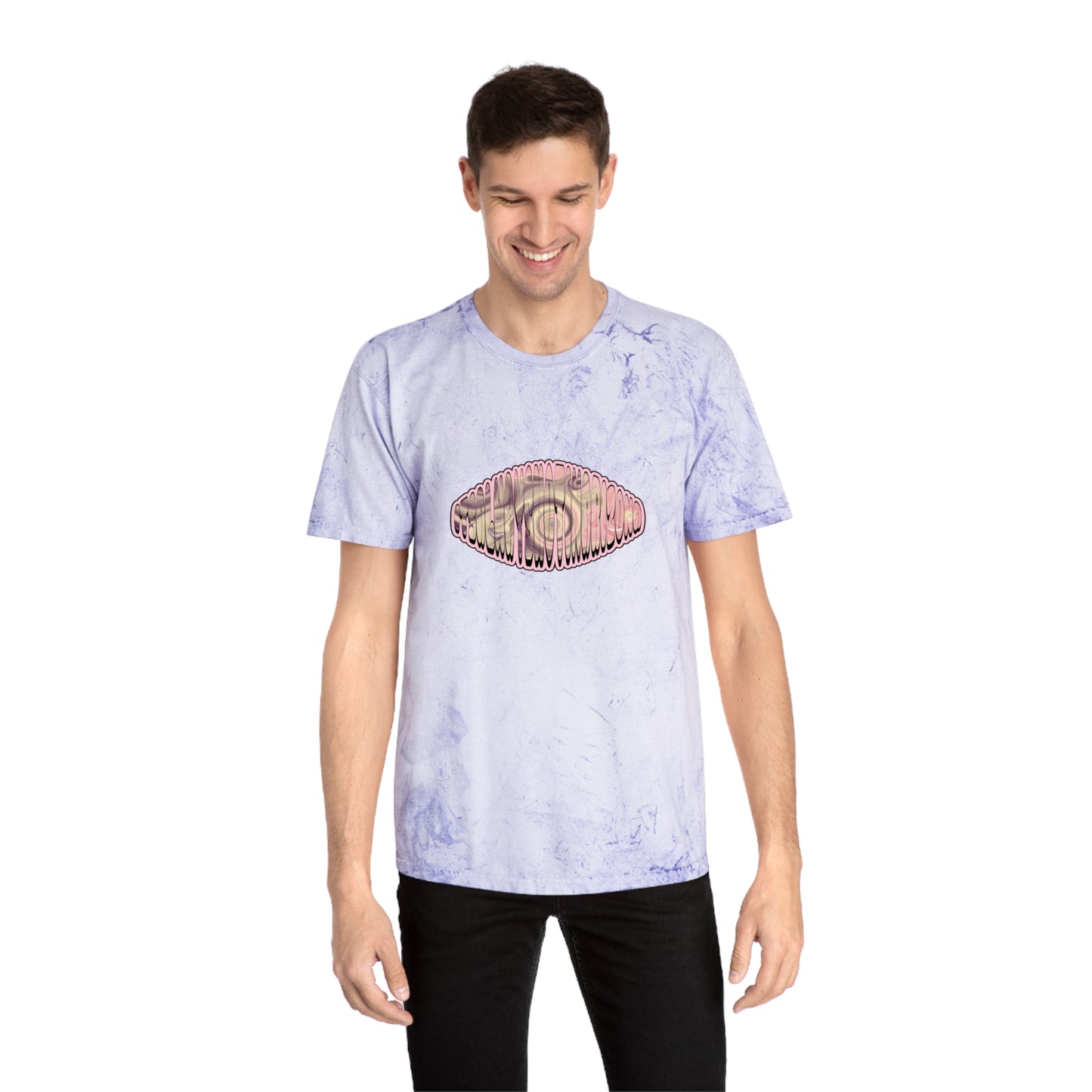 K.A.P (Purple & Pink Swirl) Unisex Color Blast T-Shirt