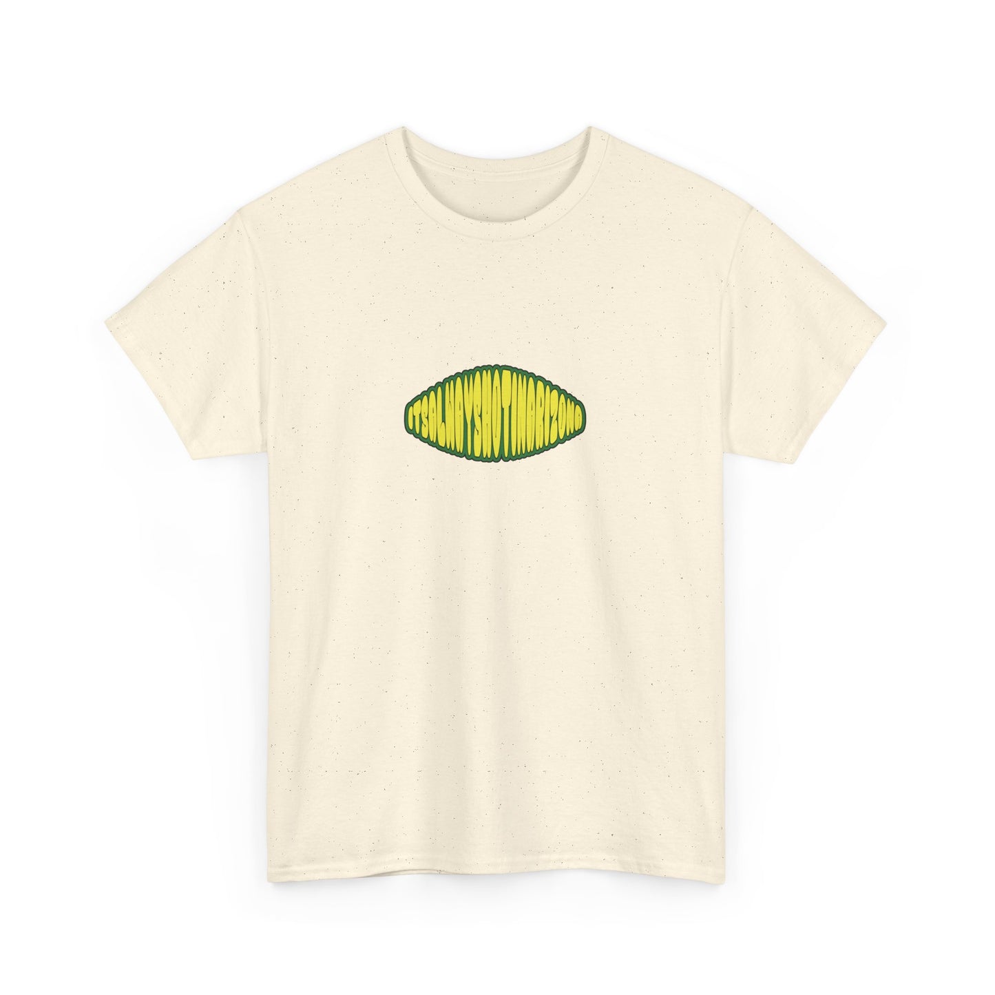 Bubble Logo (Green & Yellow) Unisex Heavy Cotton Tee