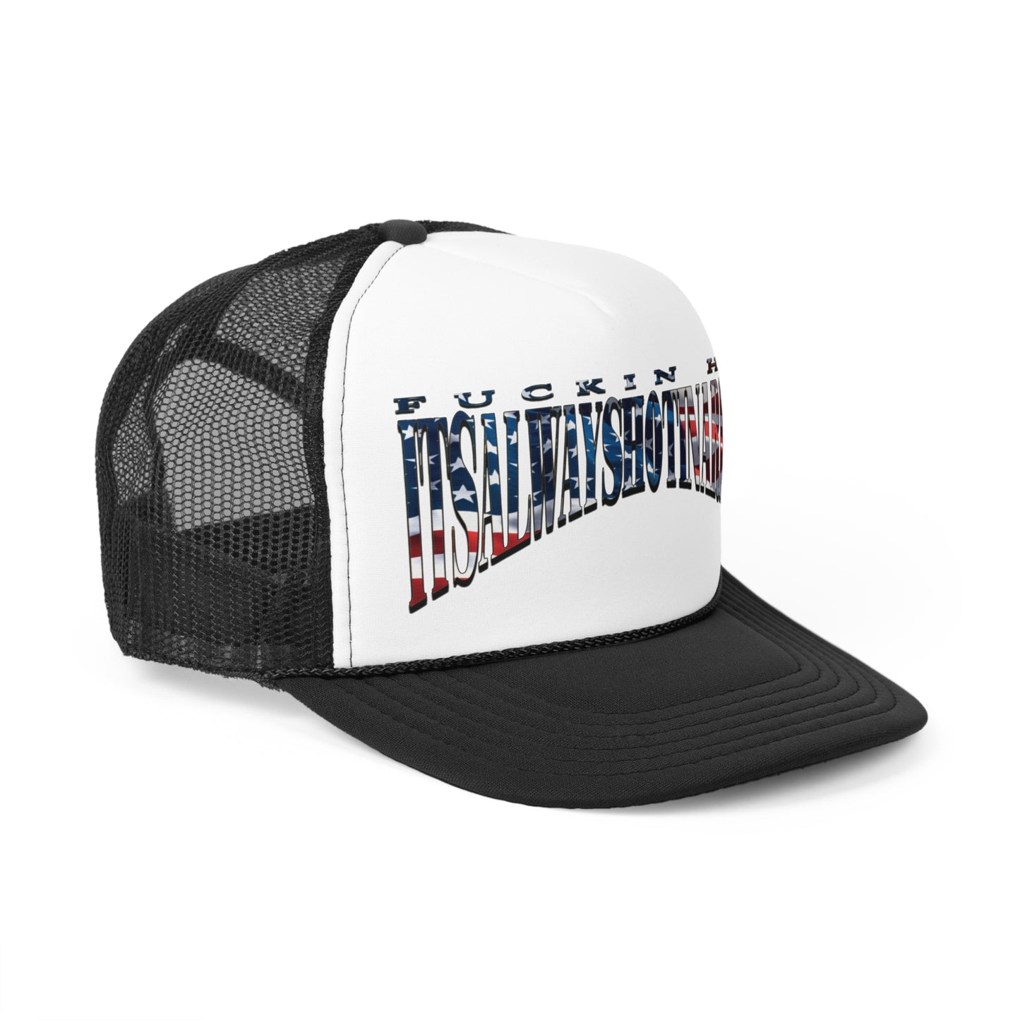 USA Flag REP Trucker Caps
