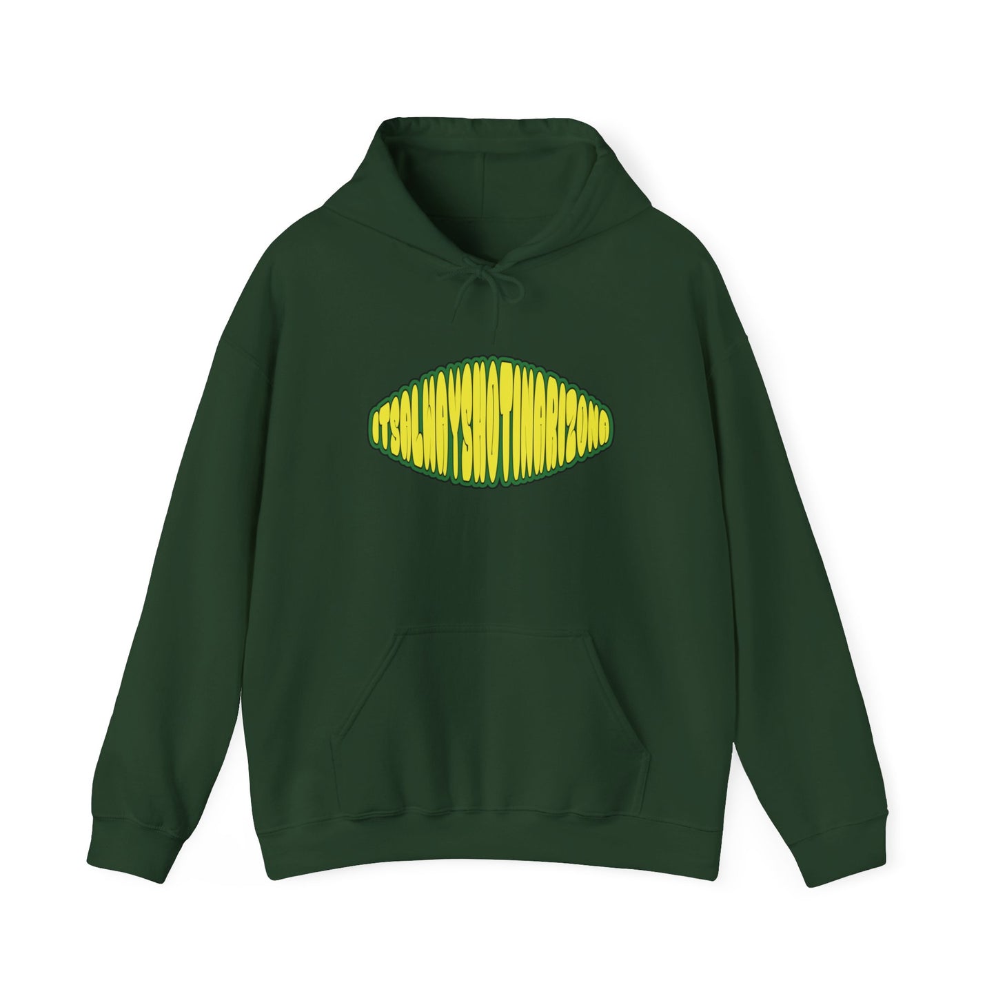 Bubble Logo (Green & Yellow) Unisex Heavy Blend™ Hooded Sweatshirt