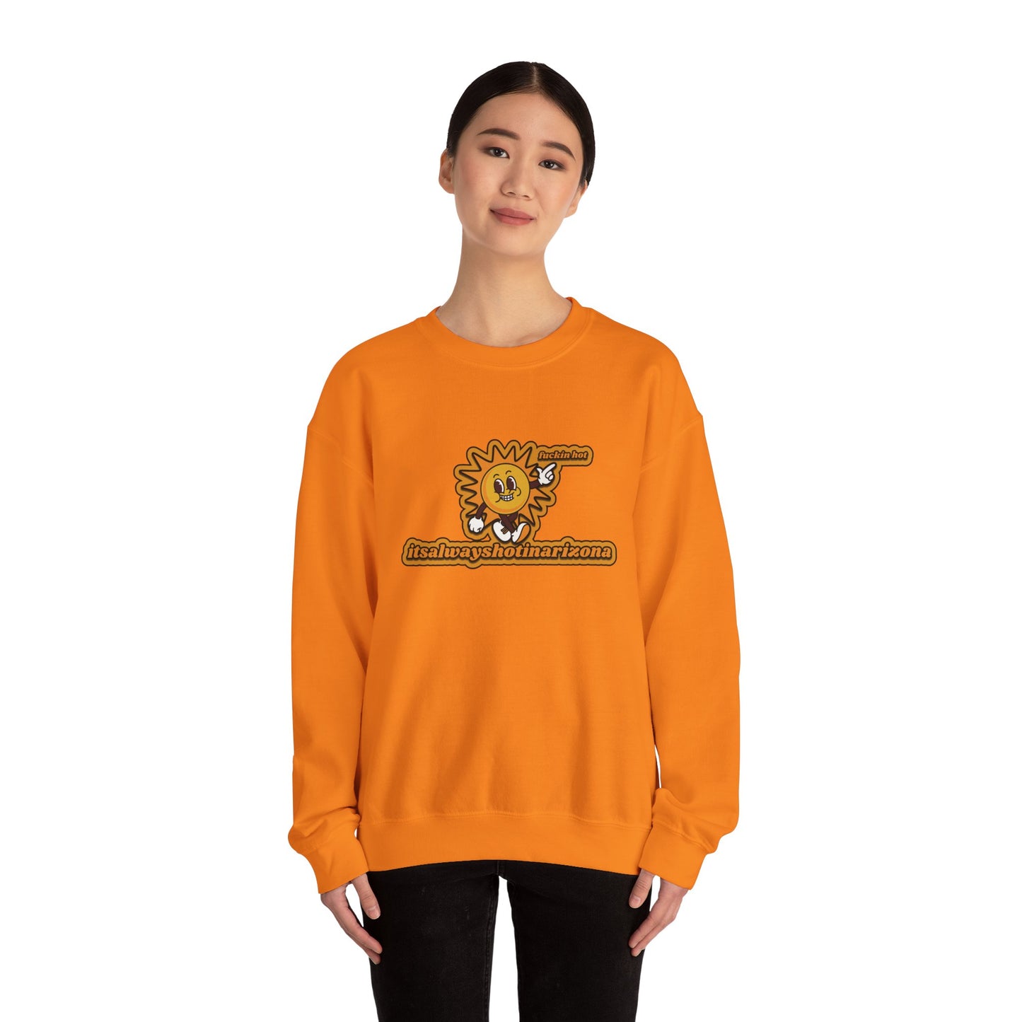 Sunshine Spritz Unisex Heavy Blend™ Crewneck Sweatshirt
