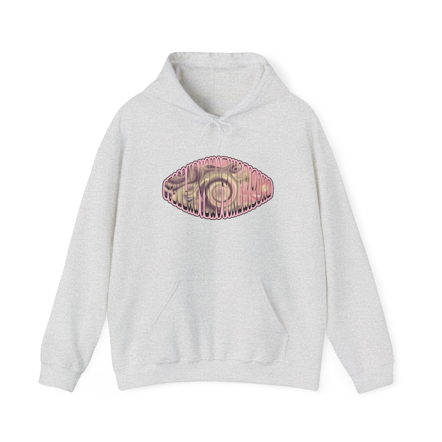 Pink/Purple Swirl Unisex Heavy Blend™ Hooded Sweatshirt