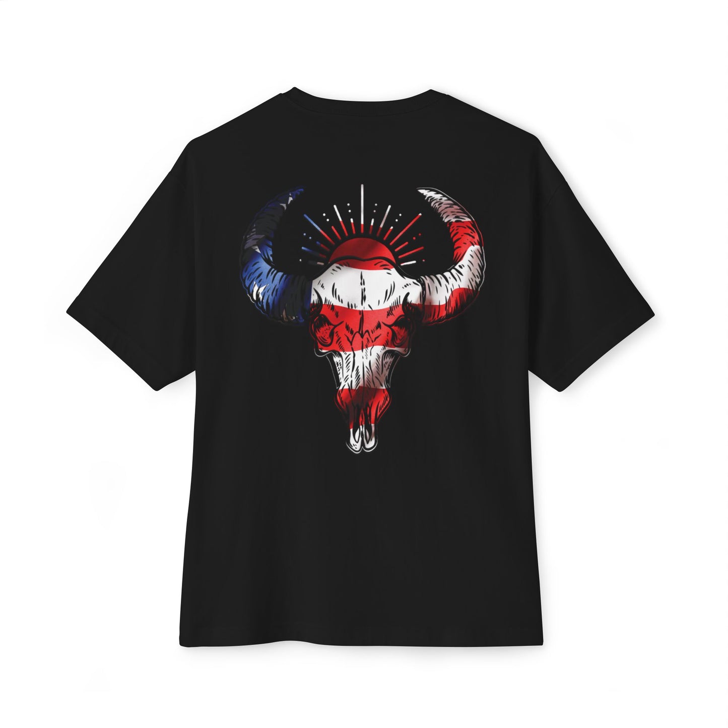USA Flag REP Unisex OVERSIZED Boxy Tee