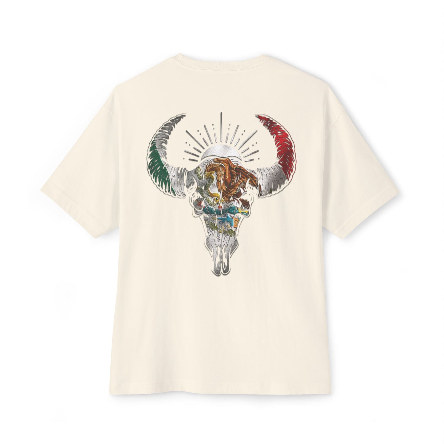 MEX Flag REP Unisex OVERSIZED Boxy Tee
