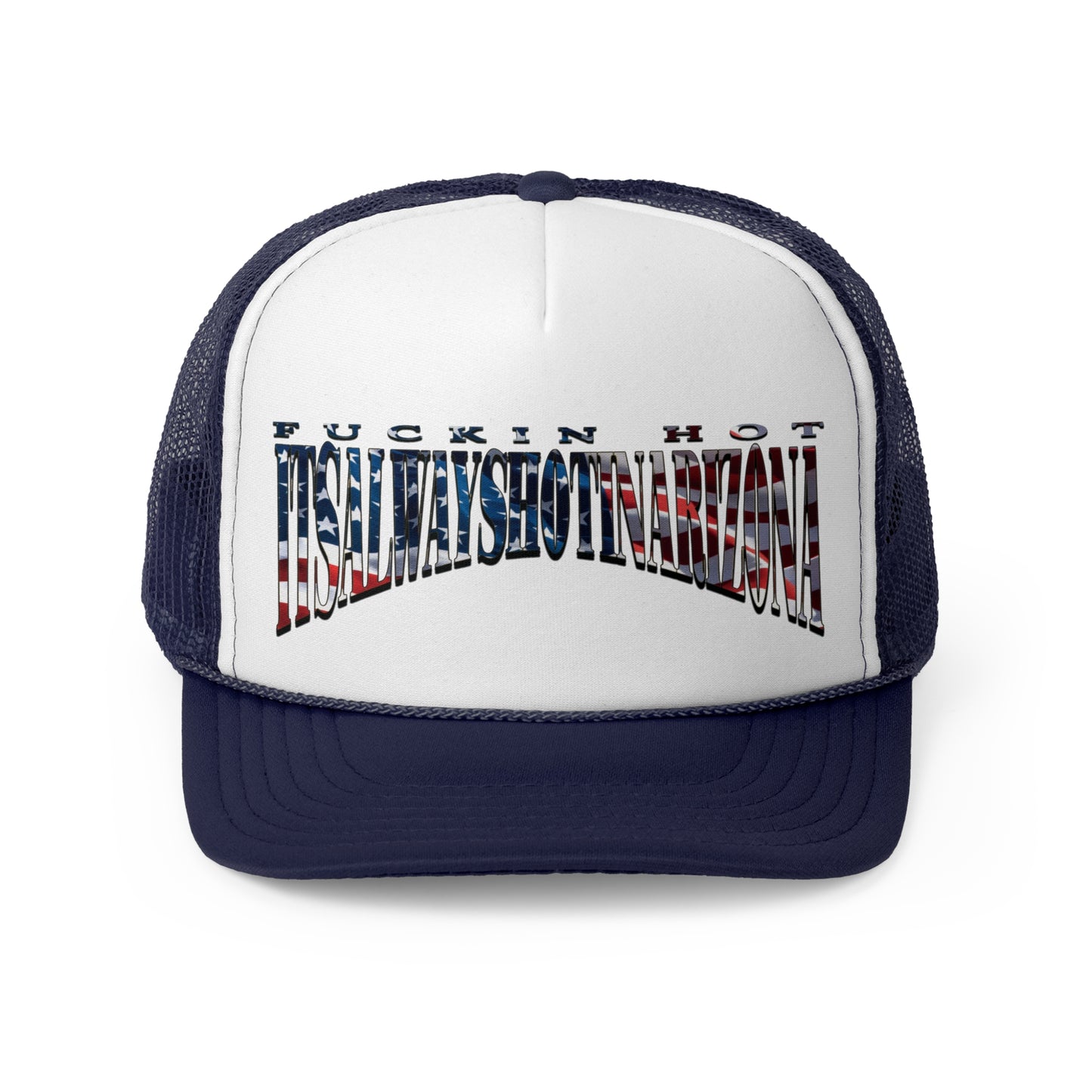 USA Flag REP Trucker Caps