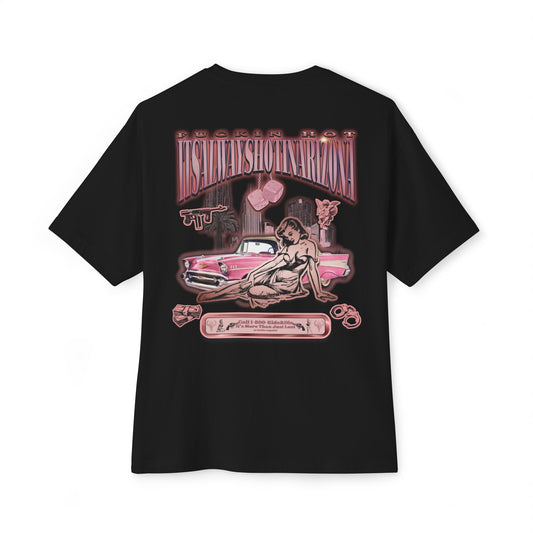 1(800)-Ride & Die (Rose Gold) Unisex OVERSIZED Boxy Tee