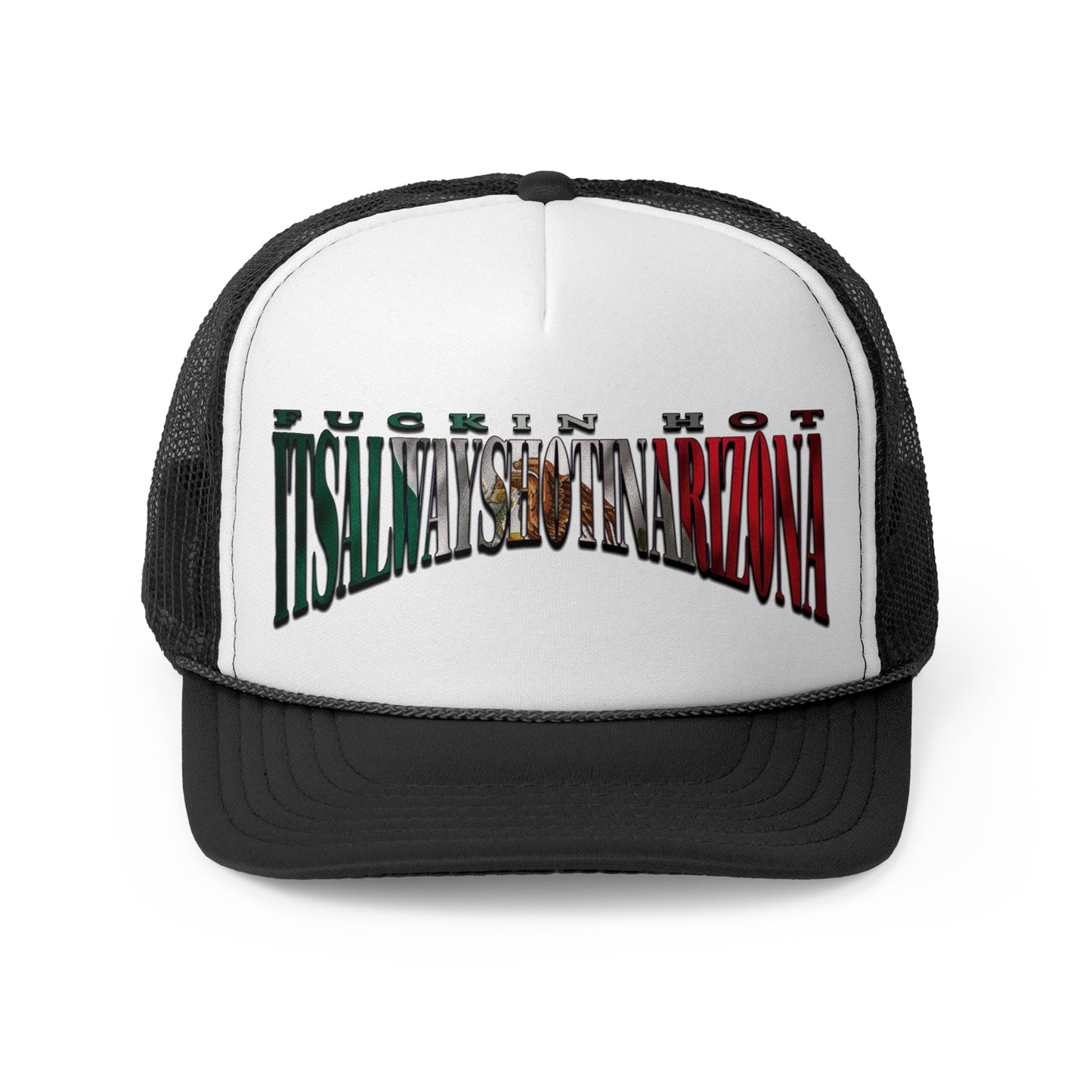 MEX Flag REP Trucker Caps