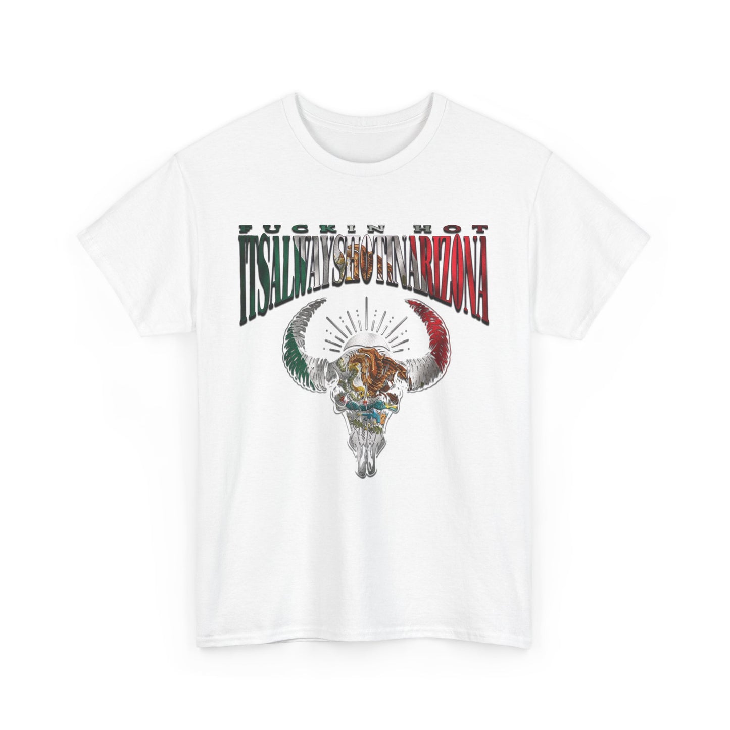 MEX Flag REP Unisex Heavy Cotton Tee