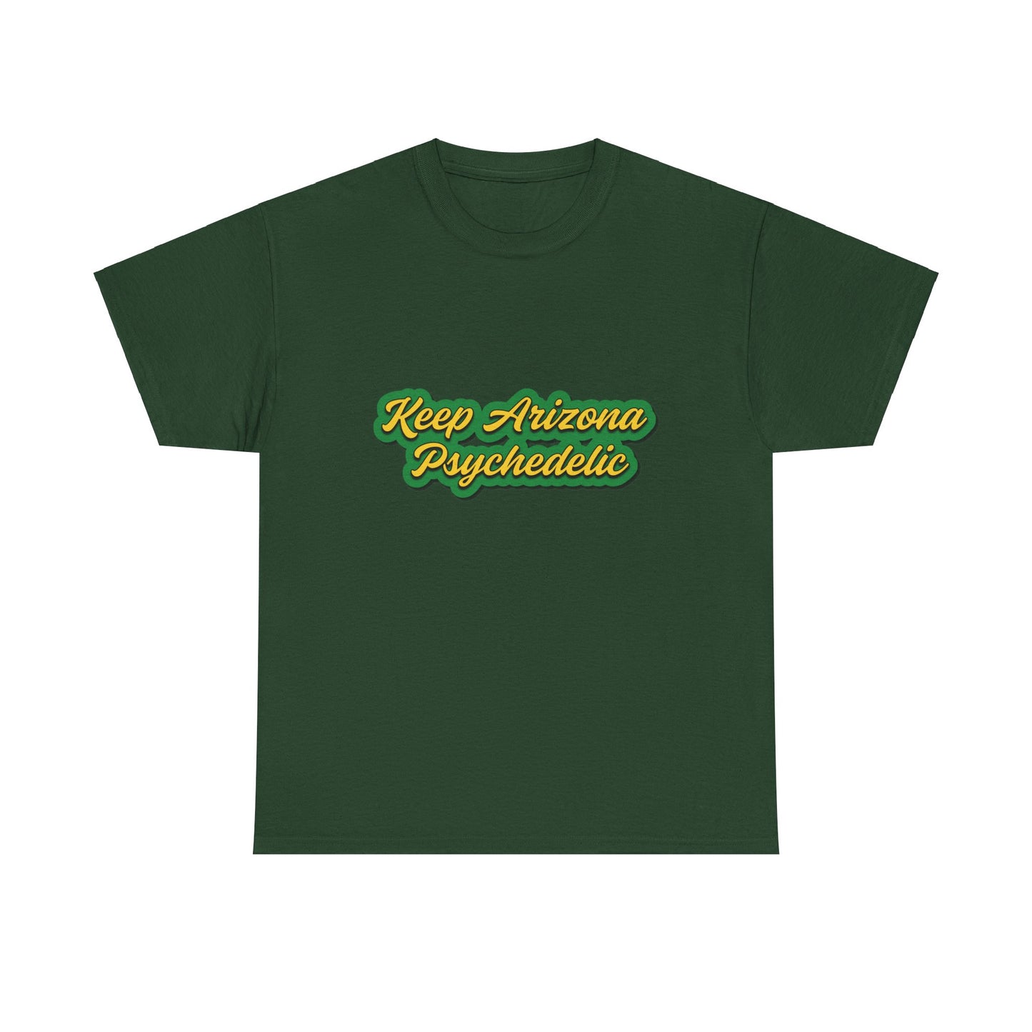 K.A.P (Green & Yellow) Unisex Heavy Cotton Tee
