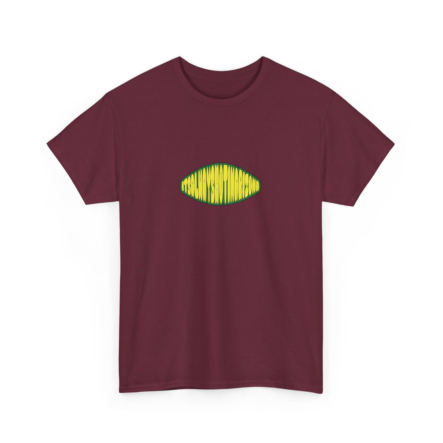 Bubble Logo (Green & Yellow) Unisex Heavy Cotton Tee