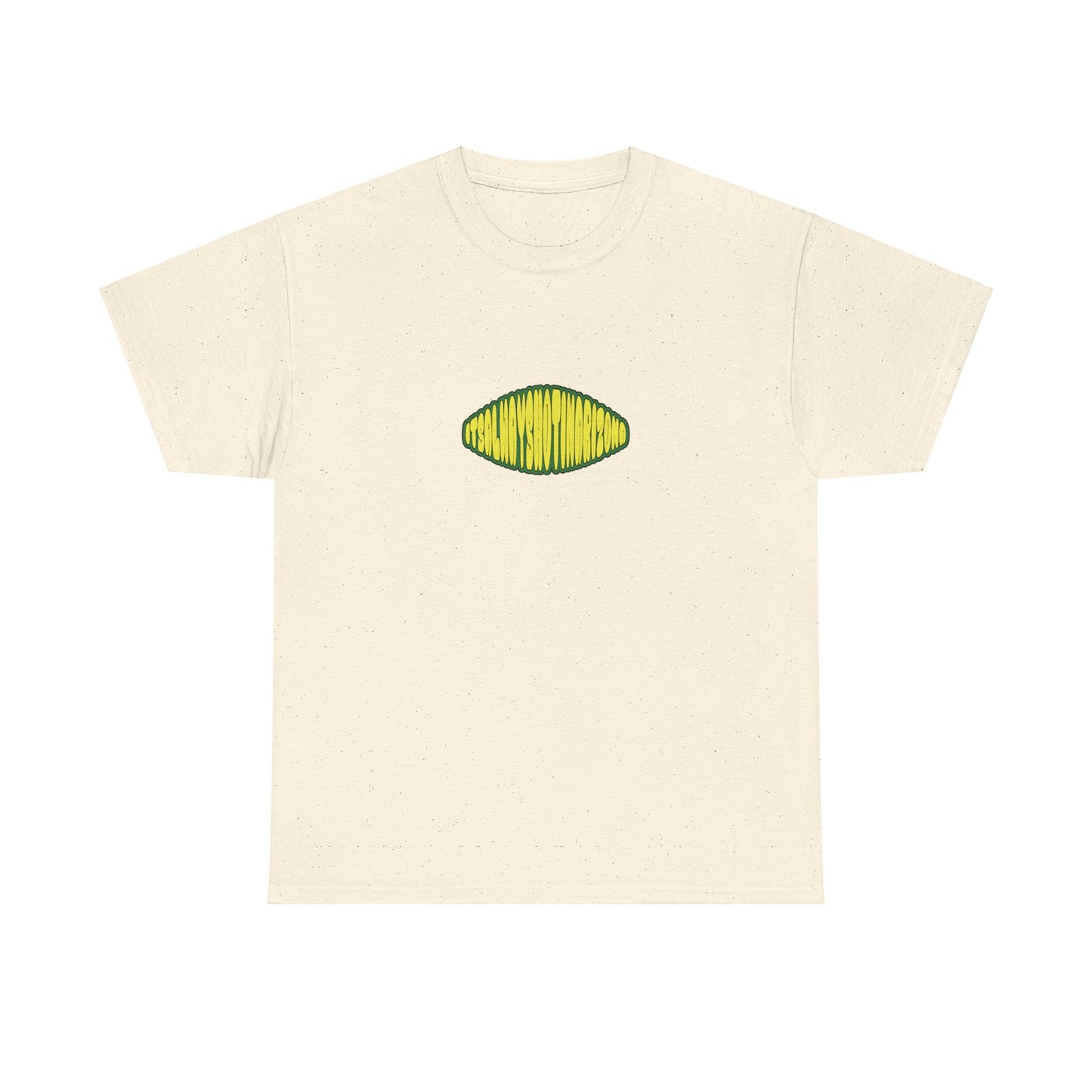 Bubble Logo (Green & Yellow) Unisex Heavy Cotton Tee