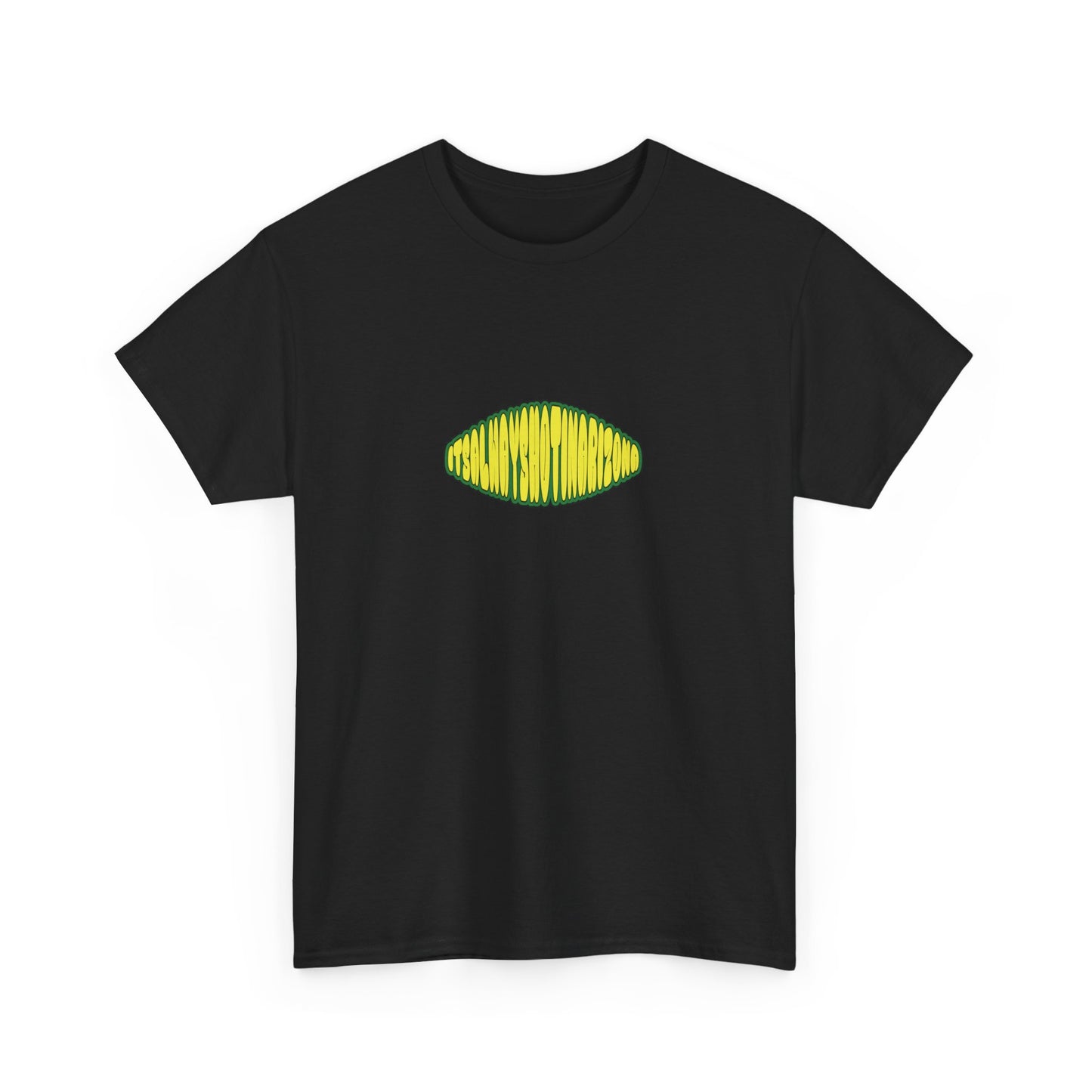Bubble Logo (Green & Yellow) Unisex Heavy Cotton Tee