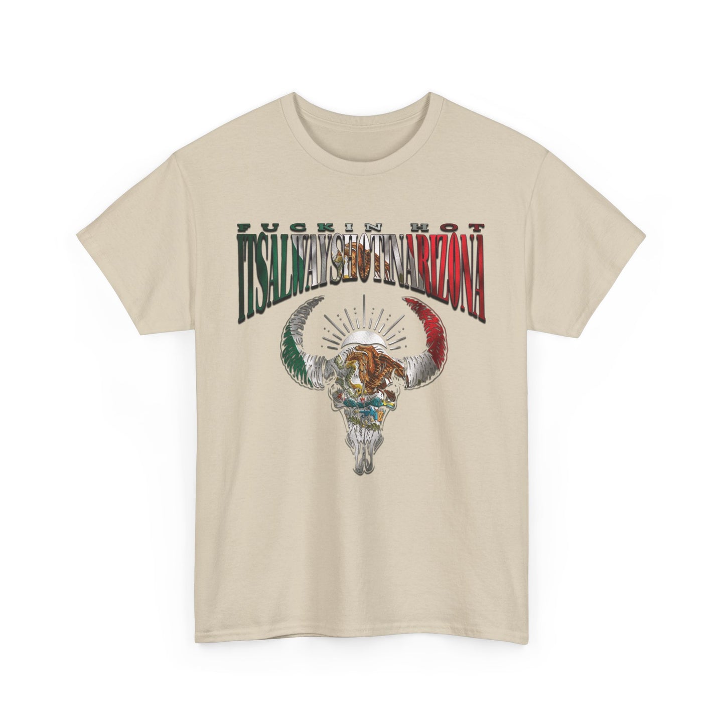 MEX Flag REP Unisex Heavy Cotton Tee