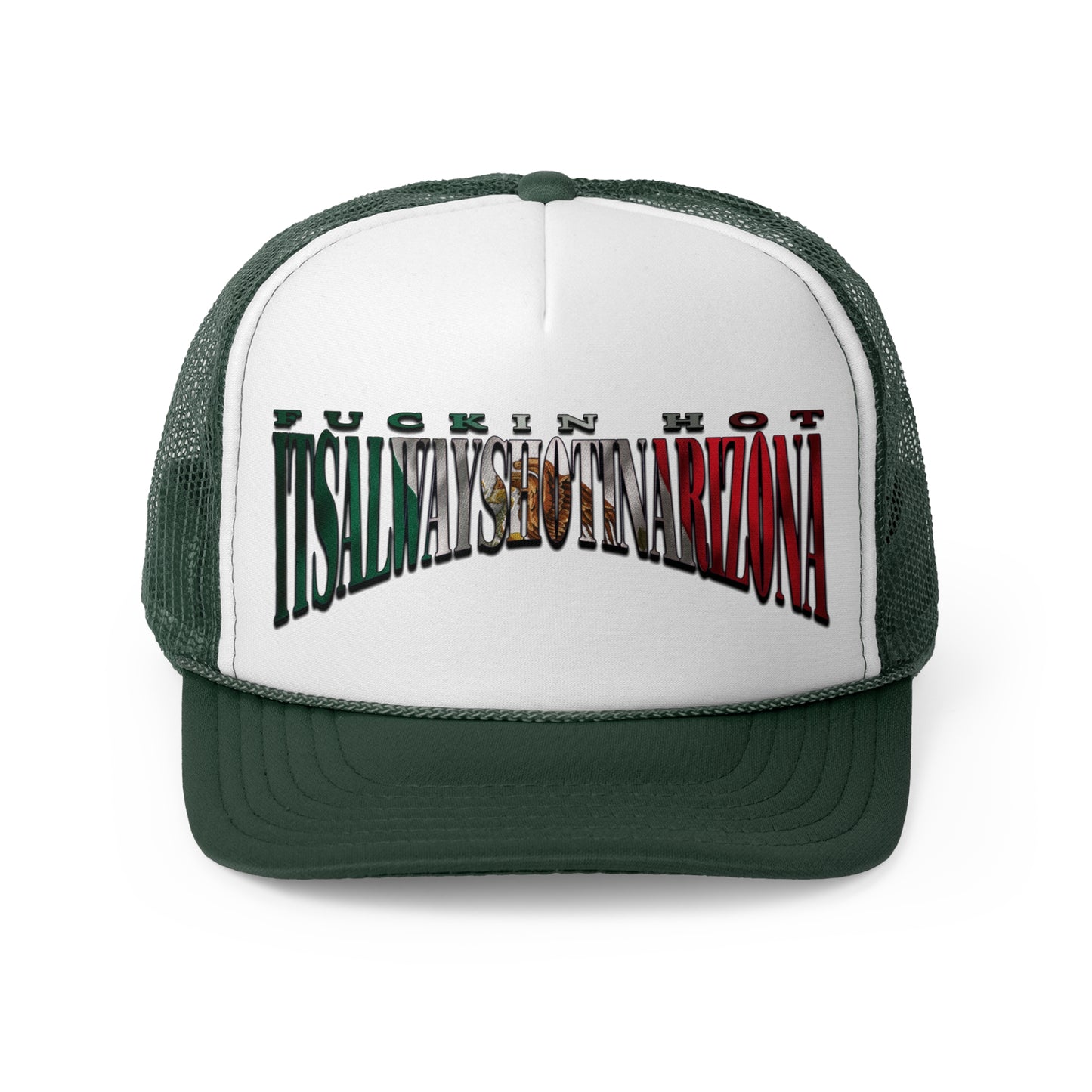 MEX Flag REP Trucker Caps